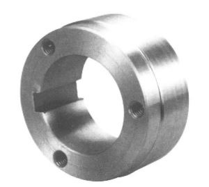 Steel hub with split cone sleeve
