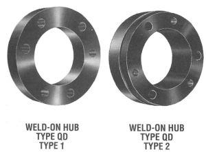 QD type welding hub (balt-hubs)